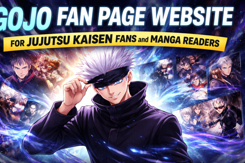 gojo fan page website