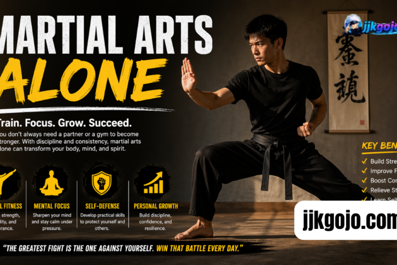 martial arts alone​